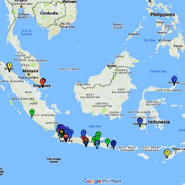 Peta dan Lokasi (Google Map) Kuliah Sore/Malam Nomor